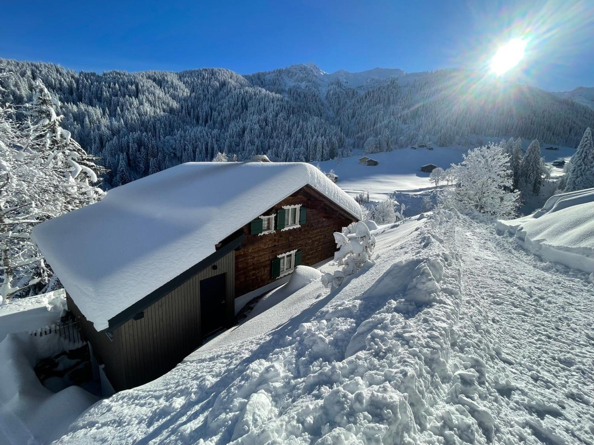 Alpenchalet Piz Huesli Tschagguns Exterior foto
